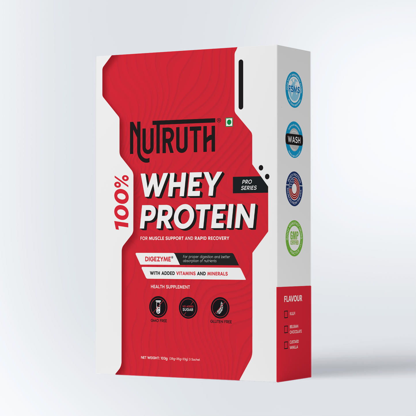 100 % Whey Protein - Single Serve Box