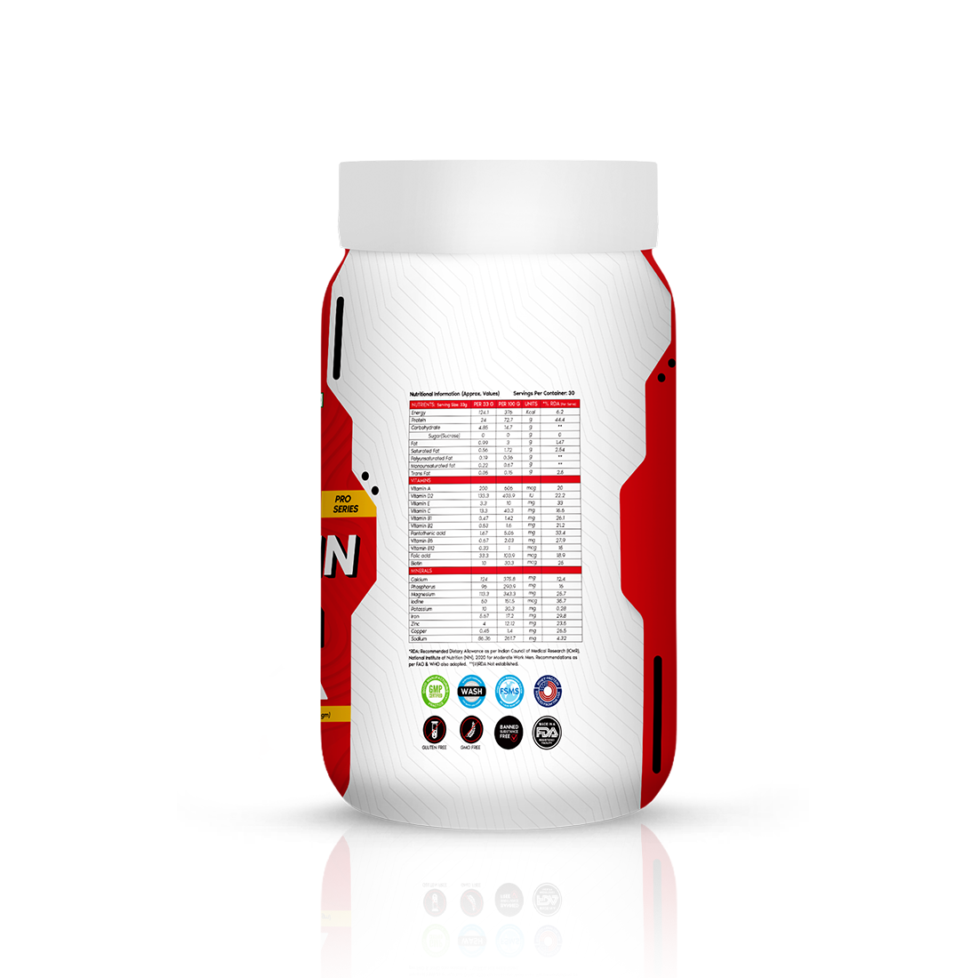 100% Whey Protein - Custard Vanilla
