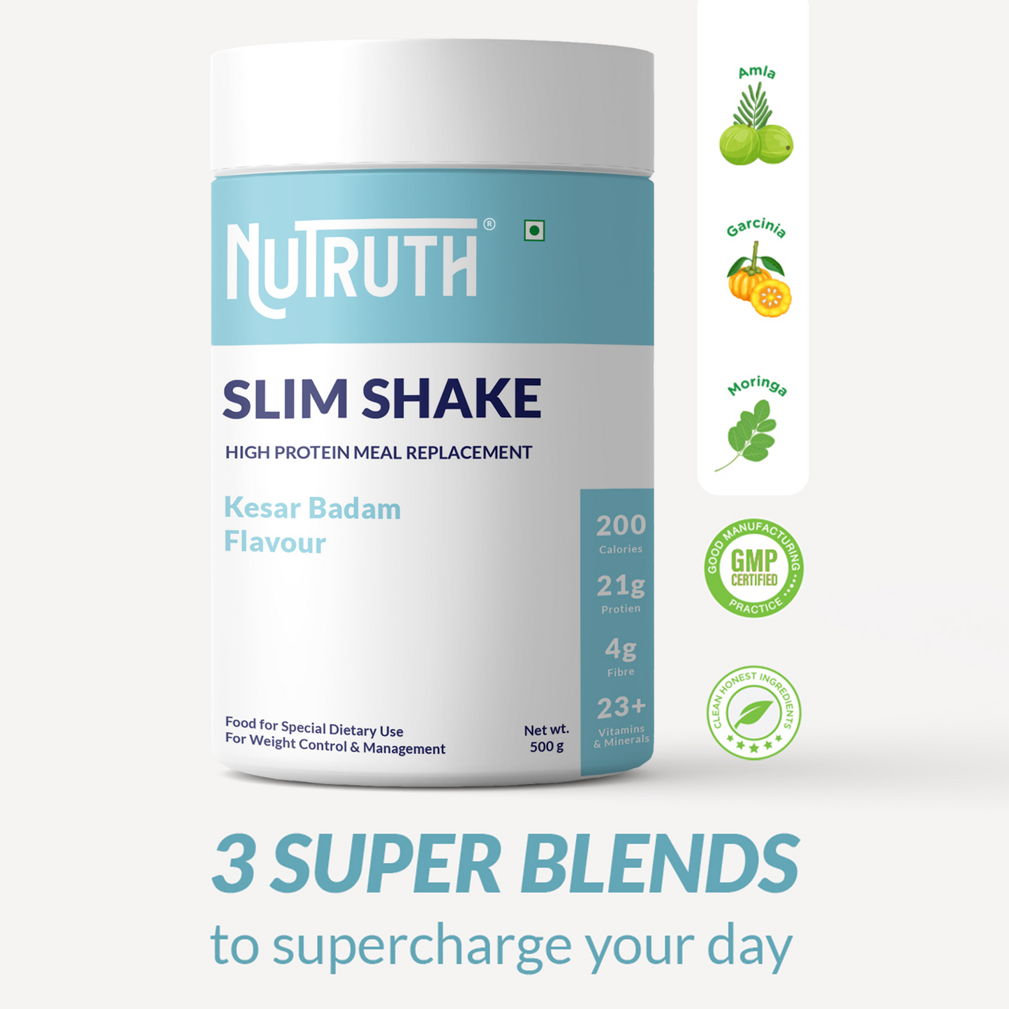 Meal Replacement Slim Shake - Kesar Badam