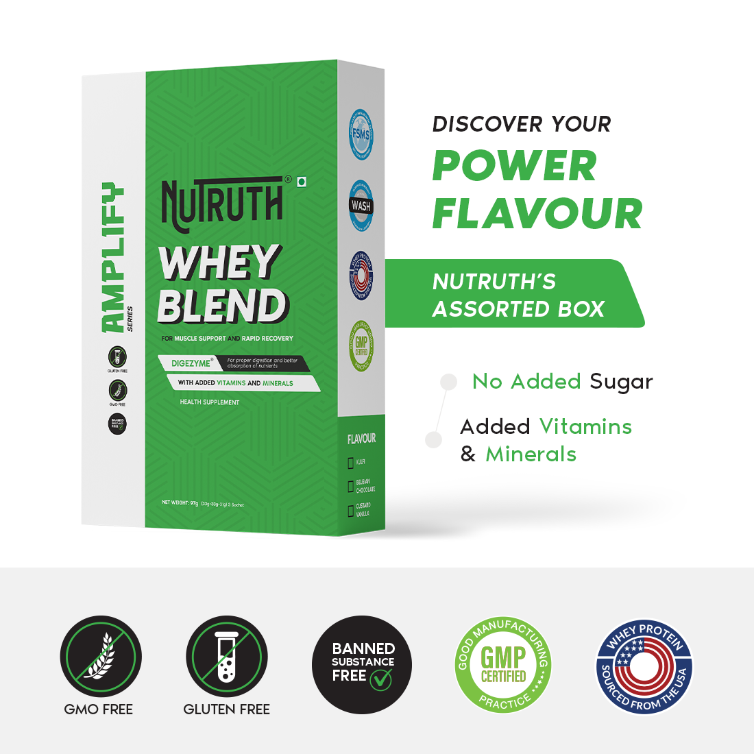 Amplify Whey Blend - Single Serve Box