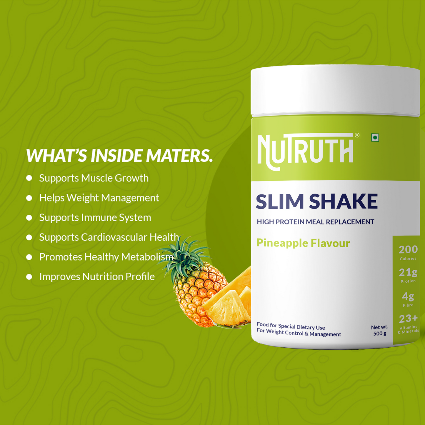 Meal Replacement Slim Shake - Pineapple