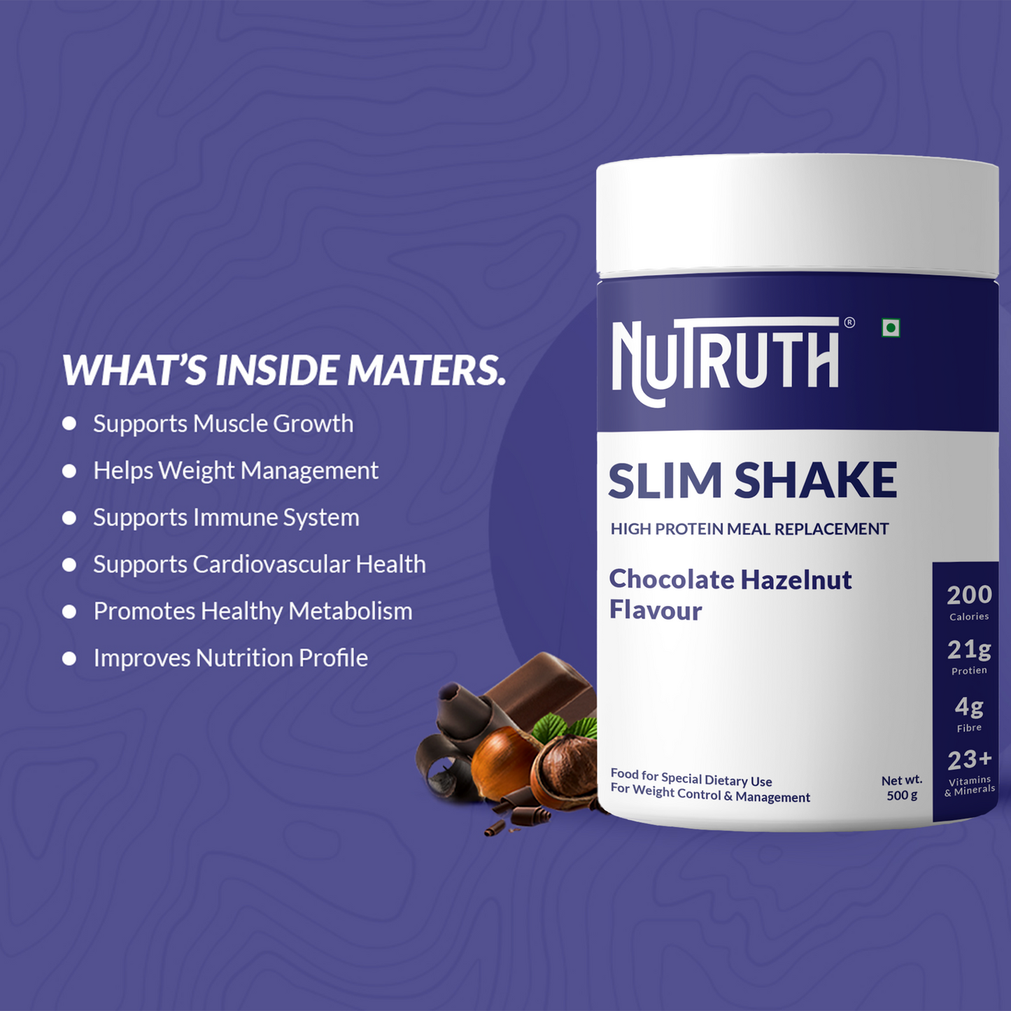 Meal Replacement Slim Shake - Chocolate Hazelnut