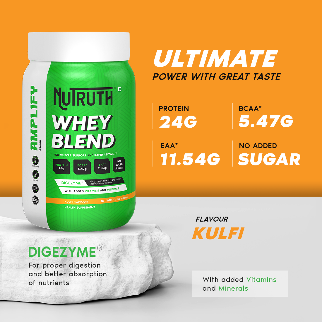 Amplify Whey Blend - Kulfi