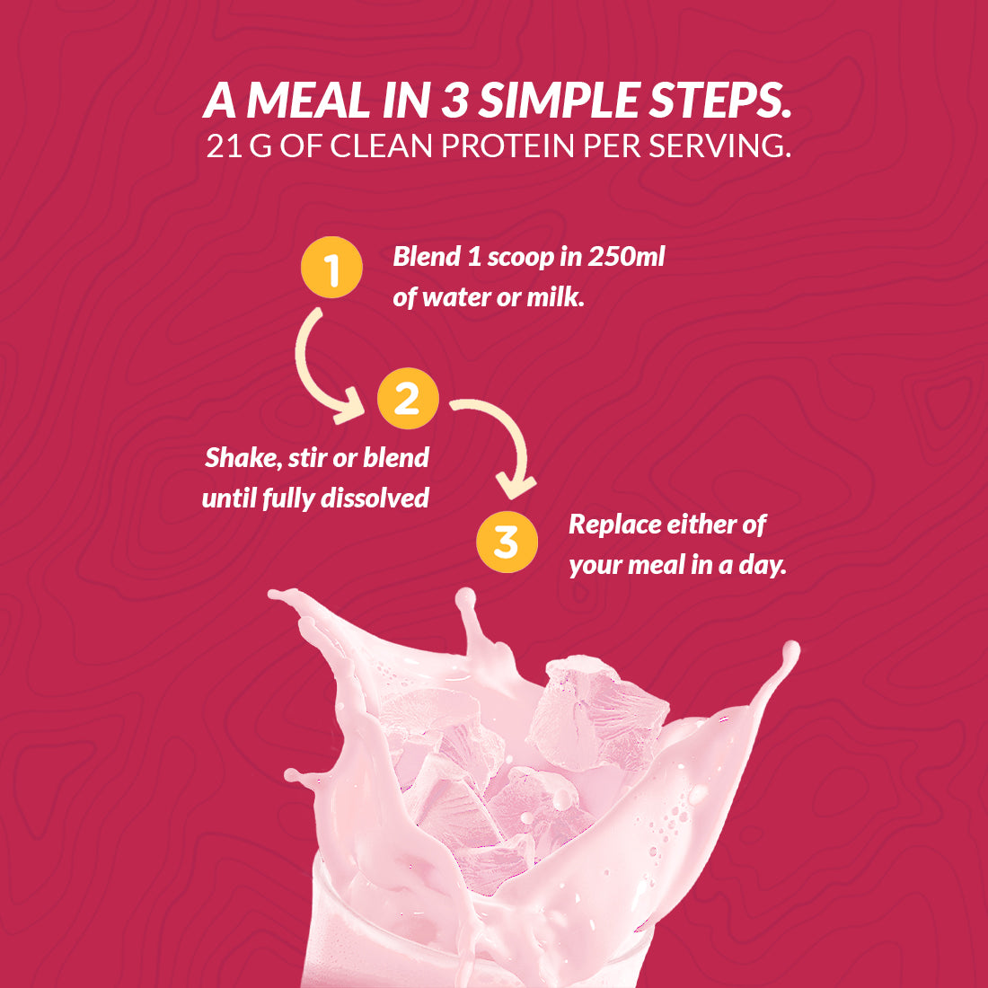 Meal Replacement Slim Shake - Strawberry