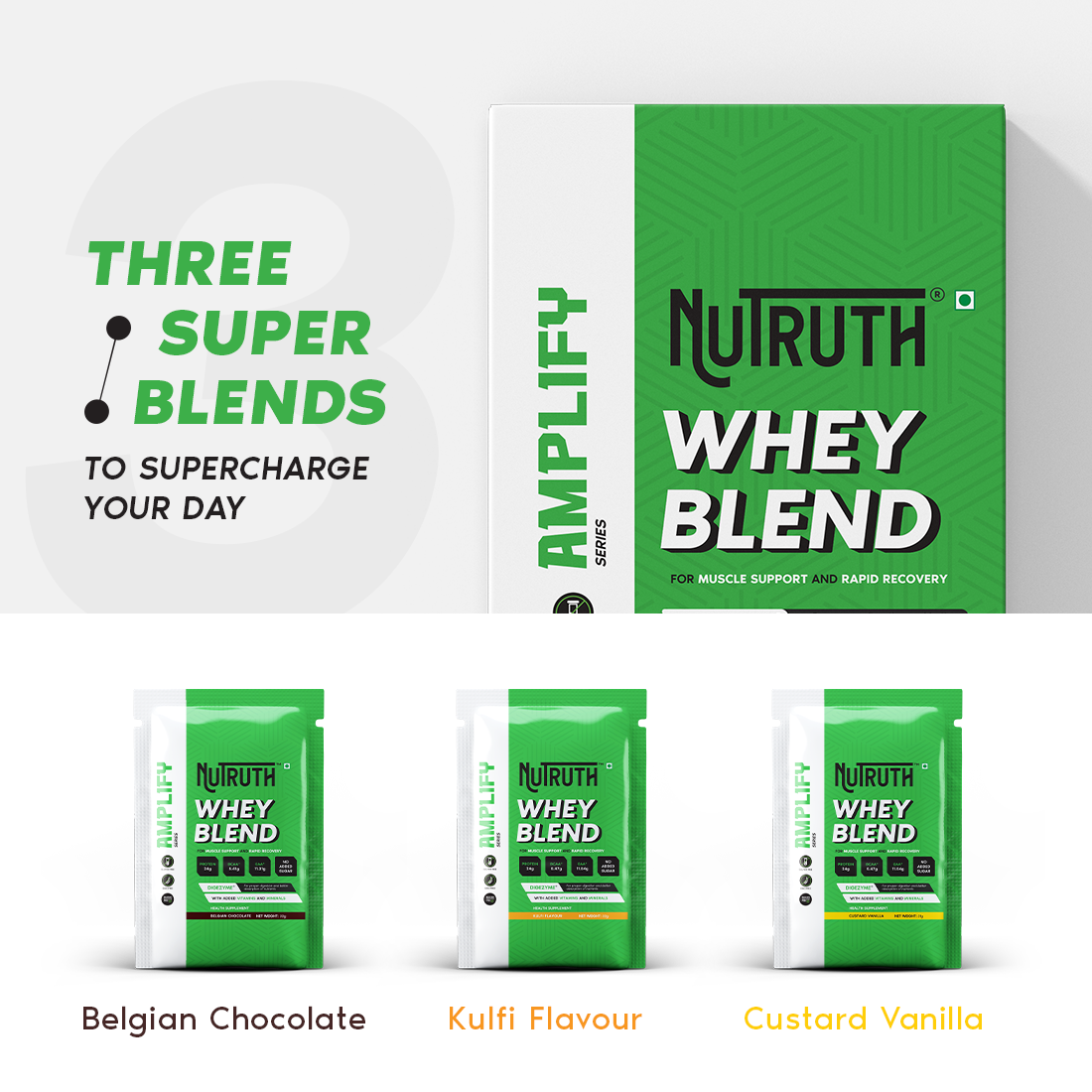 Amplify Whey Blend - Single Serve Box