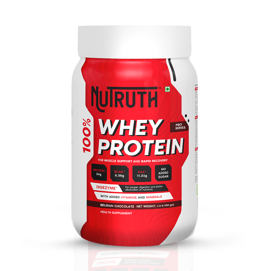 100% Whey Protein - Belgium Chocolate