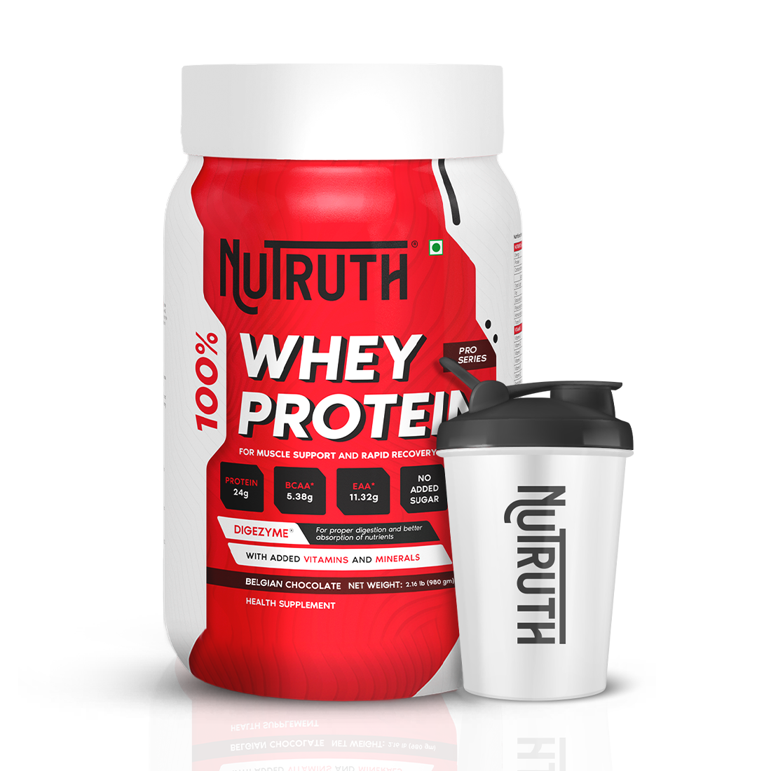 100% Whey Protein - Belgium Chocolate